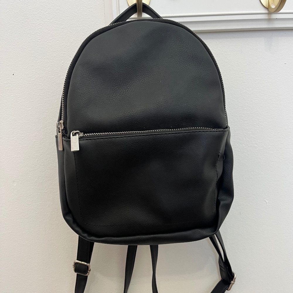 Small black backpack